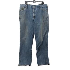 Cinch Men's Western Blue Jean Pants Size 42x36 100% Cotton